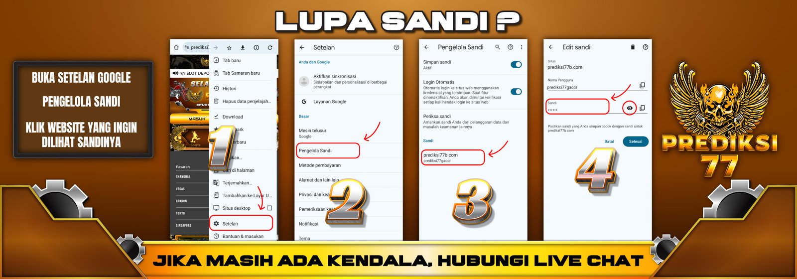 LUPA SANDI